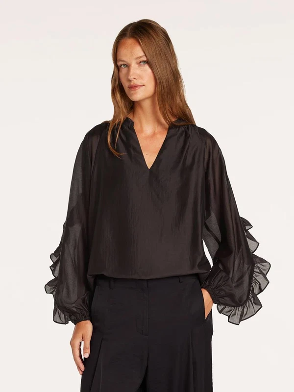 Beaumont Blouse Amanda Paars 1