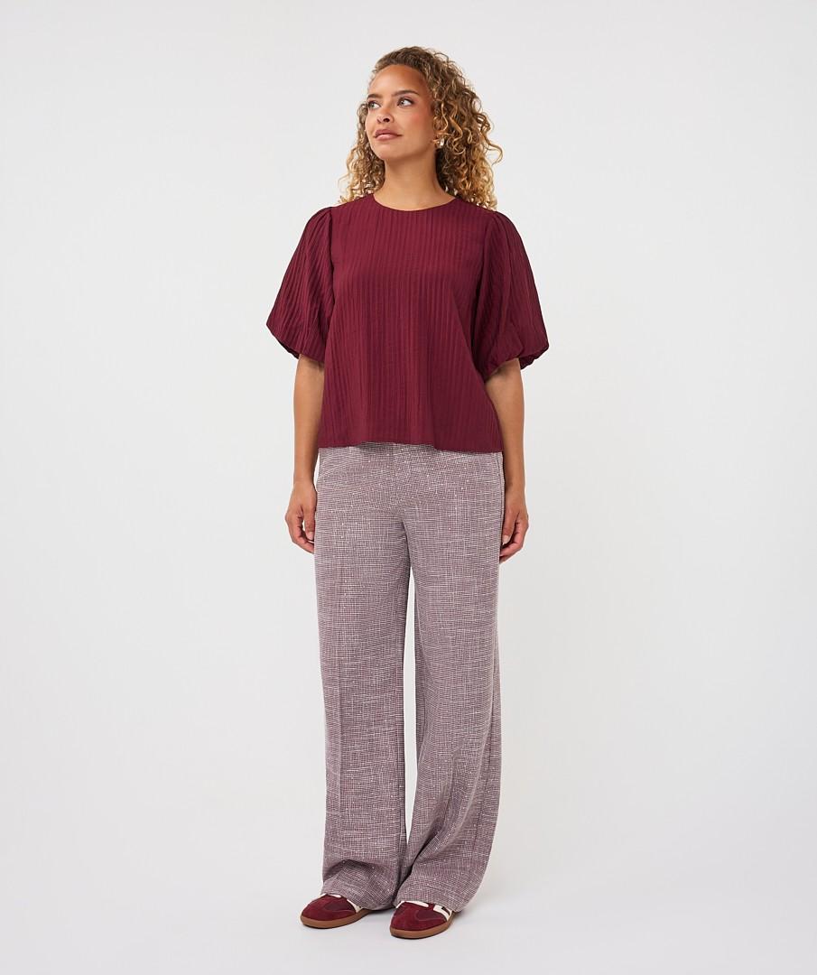 EsQualo Pantalon F26.10525 Rood 5