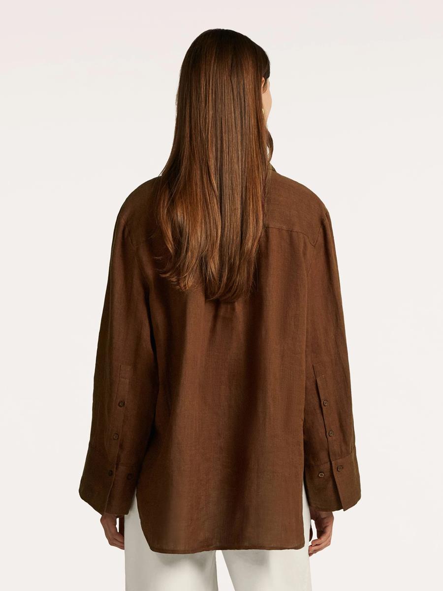 Beaumont Collectie Blouse Gwenny Bruin 3