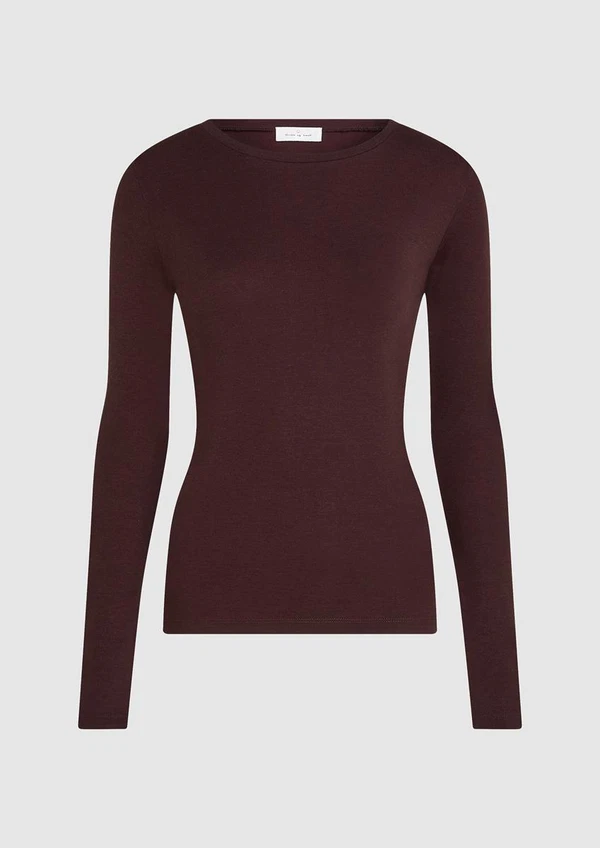 Circle of Trust Longsleeve W26_126_ Bruin 1