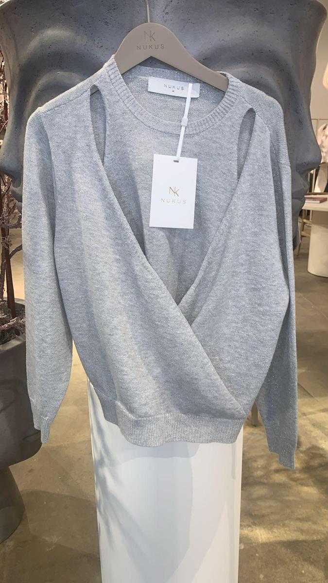NUKUS Trui Fifi Grijs 2