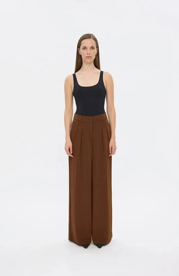 Five Units Pantalon Karen Long Bruin 1