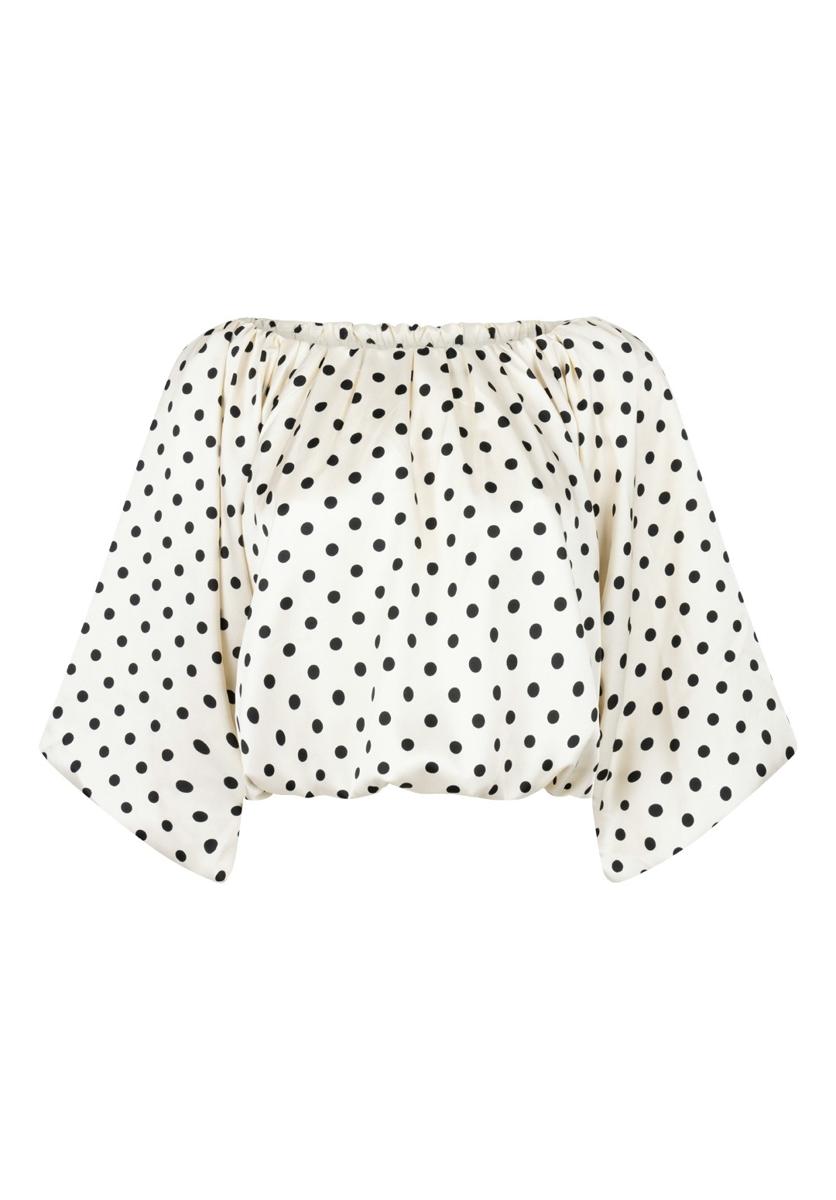 Aaiko Blouse MADDY DOT PES 511 Off-White 2