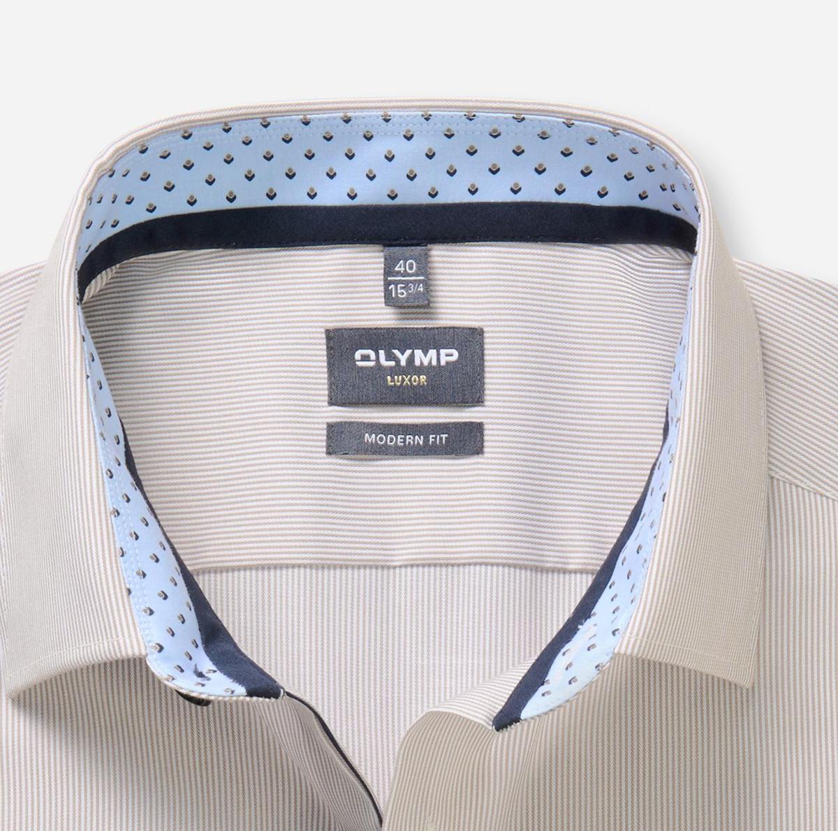 Olymp Overhemd 122814 Off-White 2