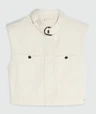 Josh V Gilet Maxwell Off-White 1