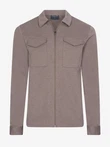 Cavallaro Overshirt Zeradino Taupe 1