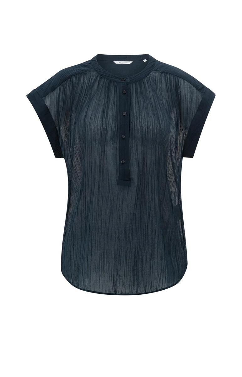 YAYA Blouse 01-701296-506 Blauw 2