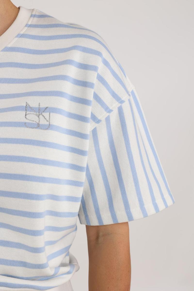 NUKUS Sweater Lotte Blauw 6