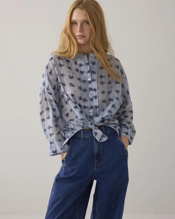 Summum Blouse 2s3463-12368 Blauw 1