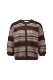 Studio Anneloes Vest Bibi ssl stripe c Bruin 1