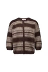Studio Anneloes Vest Bibi ssl stripe c Bruin 1