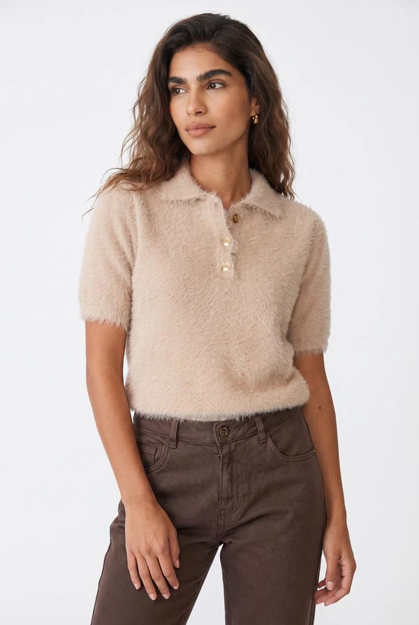Florèz T-Shirt Emely Beige 1