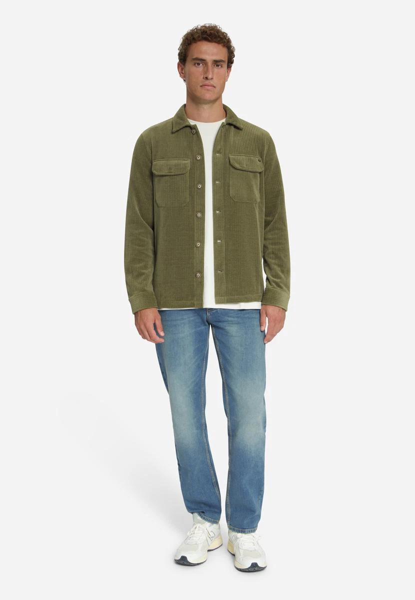 No Excess Overshirt 33510826SN Groen 4