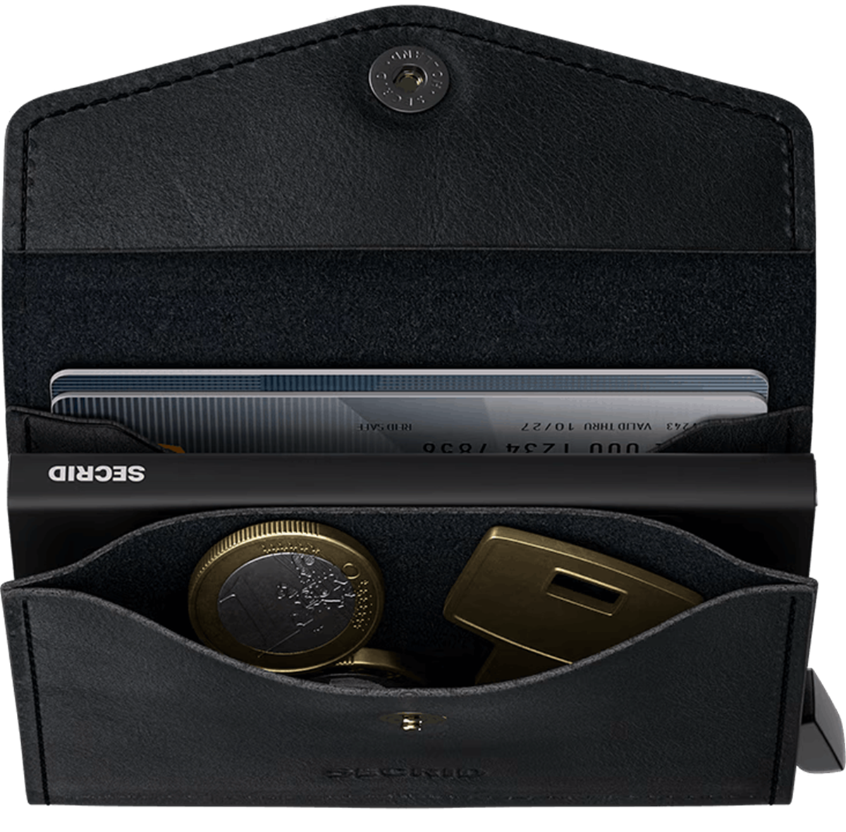 Secrid Wallet EV-Black Zwart 2