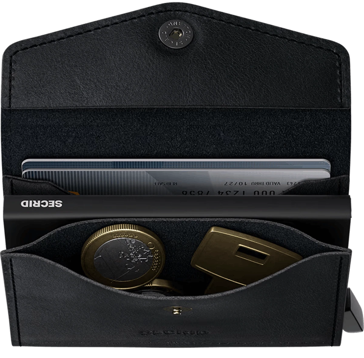 Secrid Wallet EV-Black Zwart 2