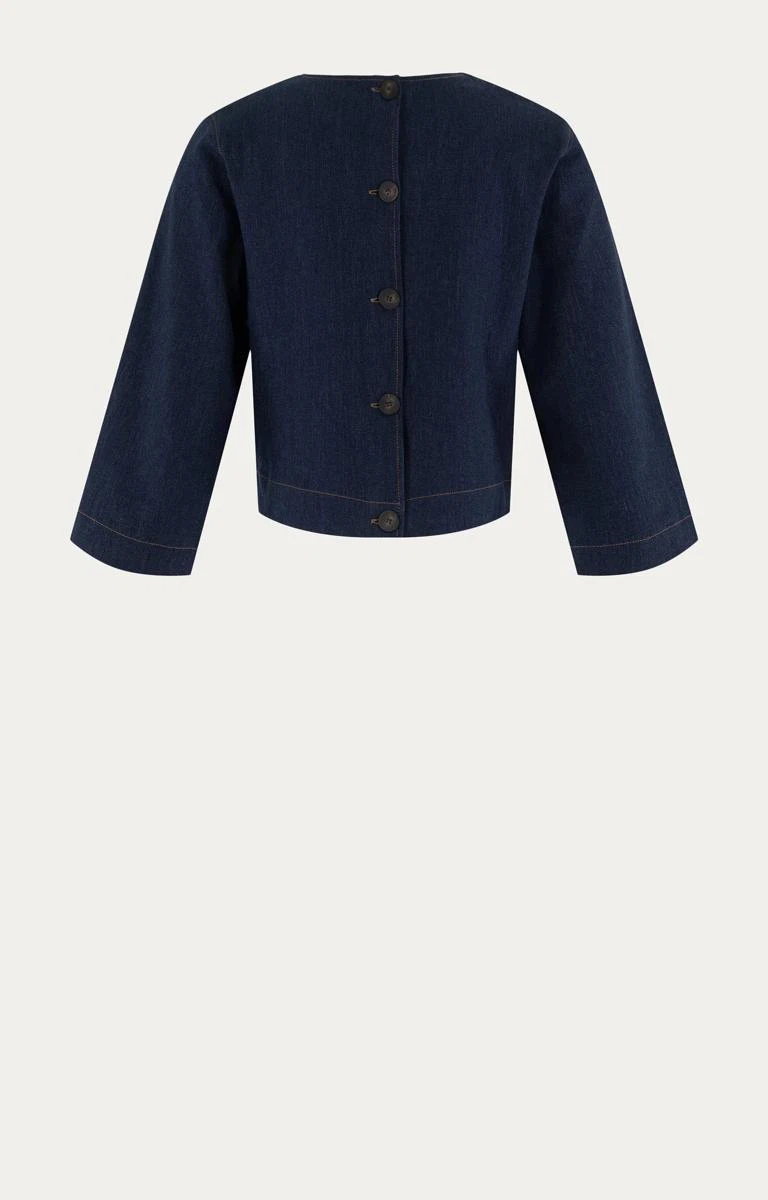 Anna Blouse 32a05-03680-1 Blauw 3