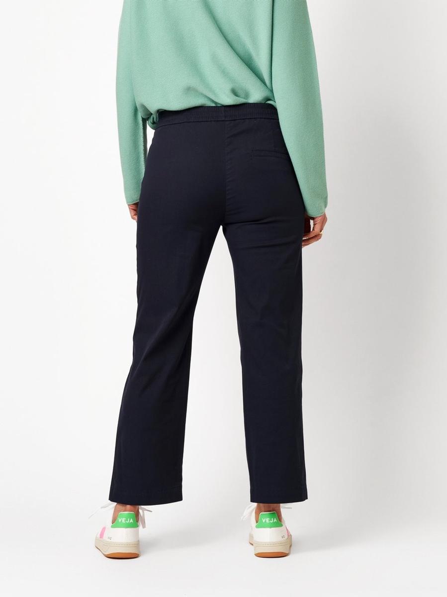 TONI Pantalon Scarlet Wide Leg 6/8 21-18/2243-31 Blauw 3