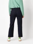 TONI Pantalon Scarlet Wide Leg 6/8 21-18/2243-31 Blauw 3
