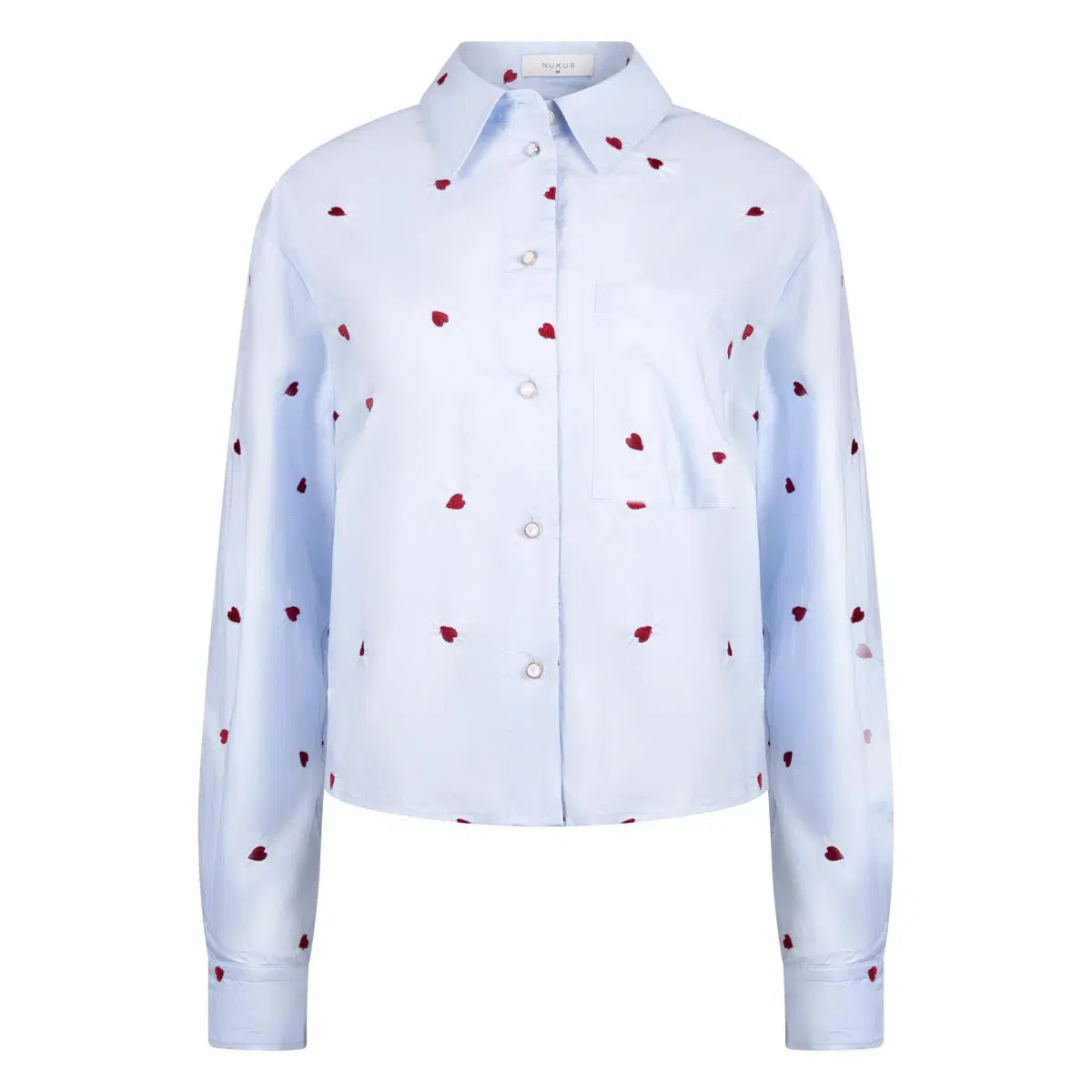 NUKUS Blouse NKS02102 Blauw 1