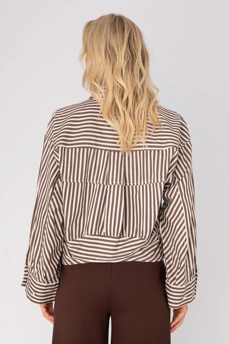 Anna Blouse 28A05-03794 Bruin 3