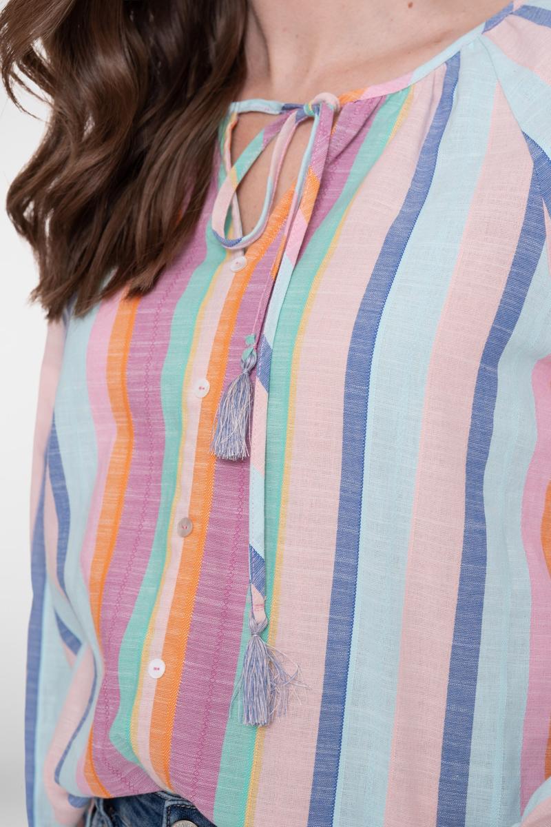 Geisha Blouse 63281-20 Blauw 4
