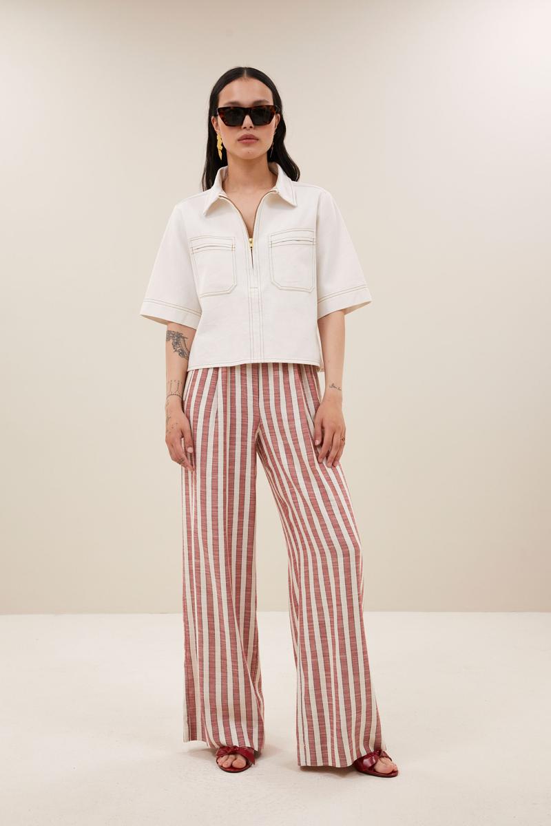 By-Bar Blouse Philipe Twill Top Off-White 3