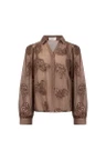 NUKUS Blouse NKF02156 Taupe 2