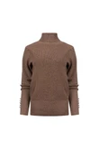 NUKUS Trui NKF03048 Taupe 2