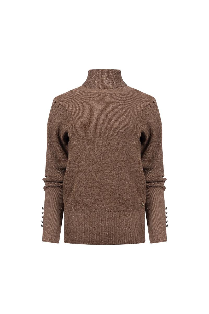 NUKUS Trui NKF03048 Taupe 2