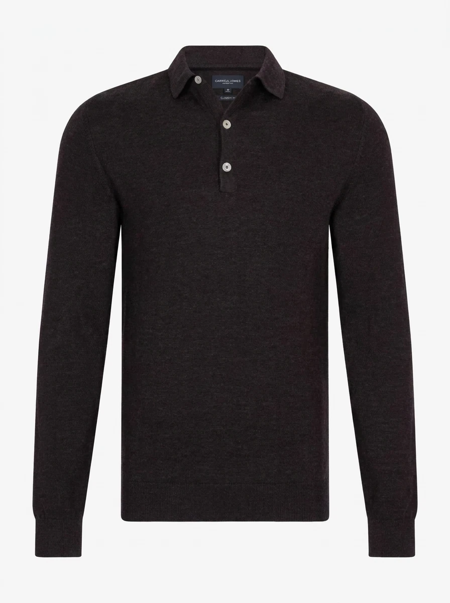 Cavallaro Polo Merino Bruin 1