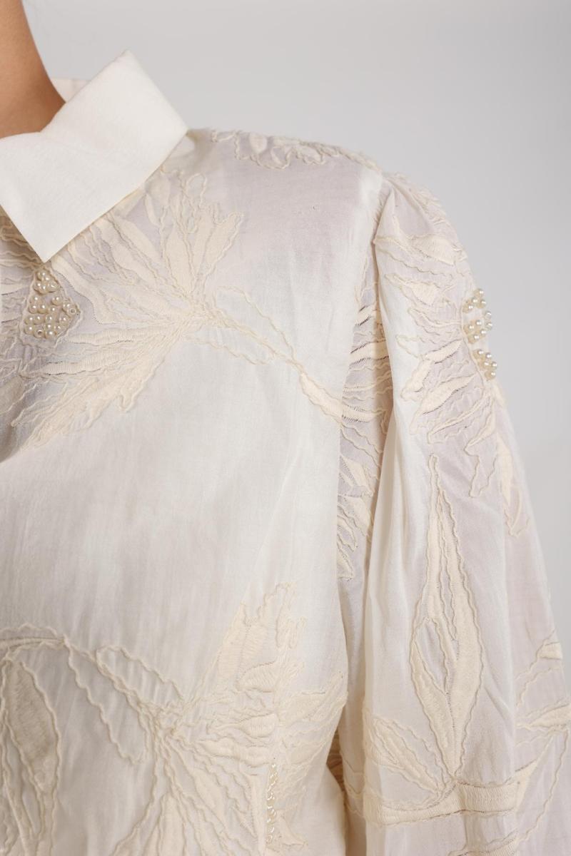 NUKUS Blouse Avy Off-White 6