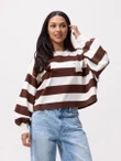 Catwalk Junkie Sweater 2603020401 Bruin 1