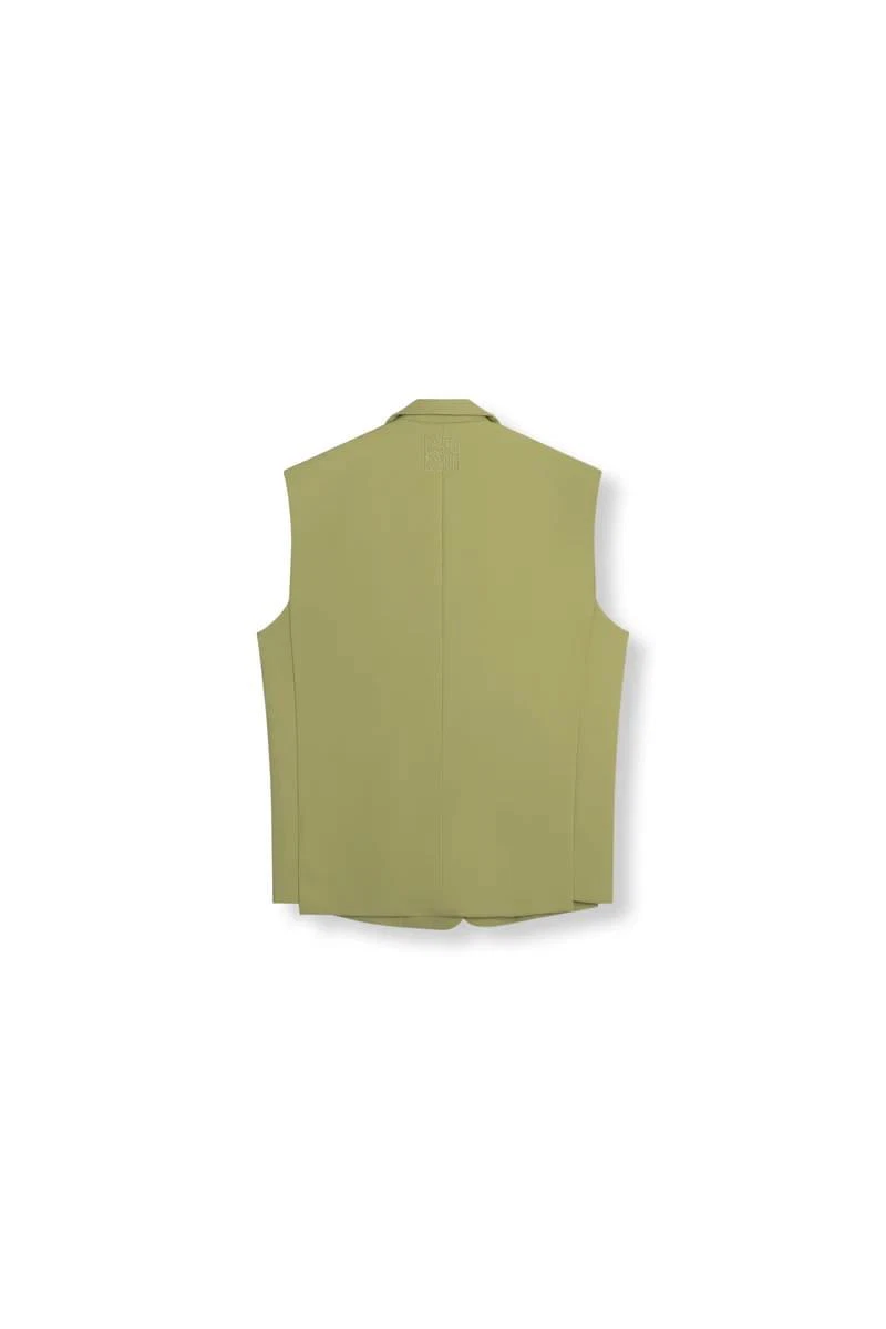 Refined Department Gilet Spencer Groen 3