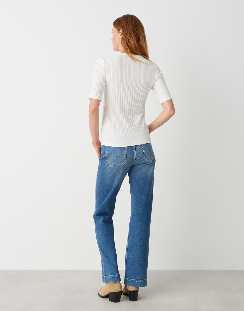 OPUS T-Shirt Savka Off-White 3