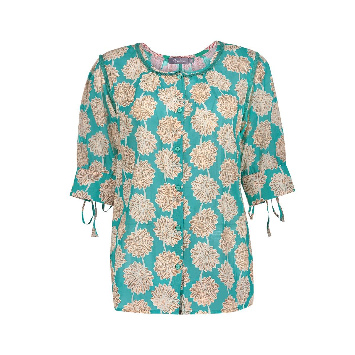 Geisha Blouse 63478-20 Blauw 3