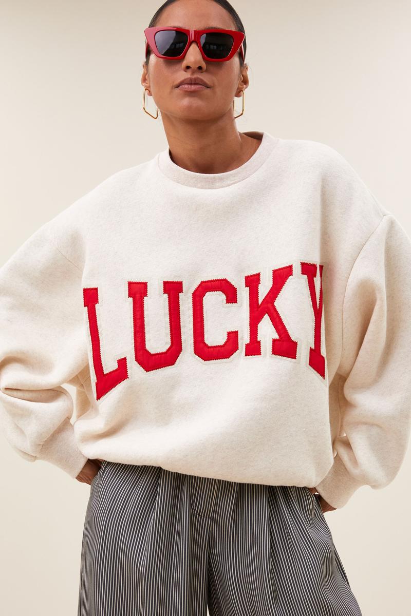By-Bar Sweater Bibi Patchwork Off-White 1