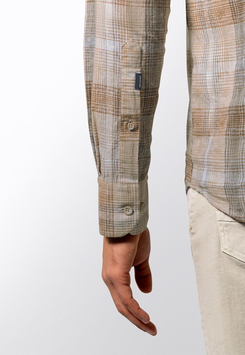 State of Art Overhemd 215-16164 Beige 6