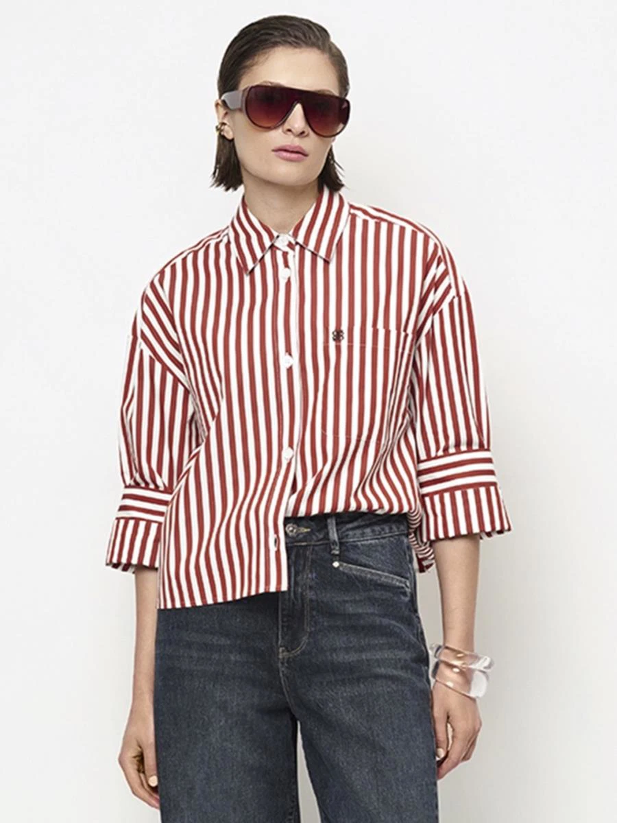 Dante6 Blouse Gabe Rood 1