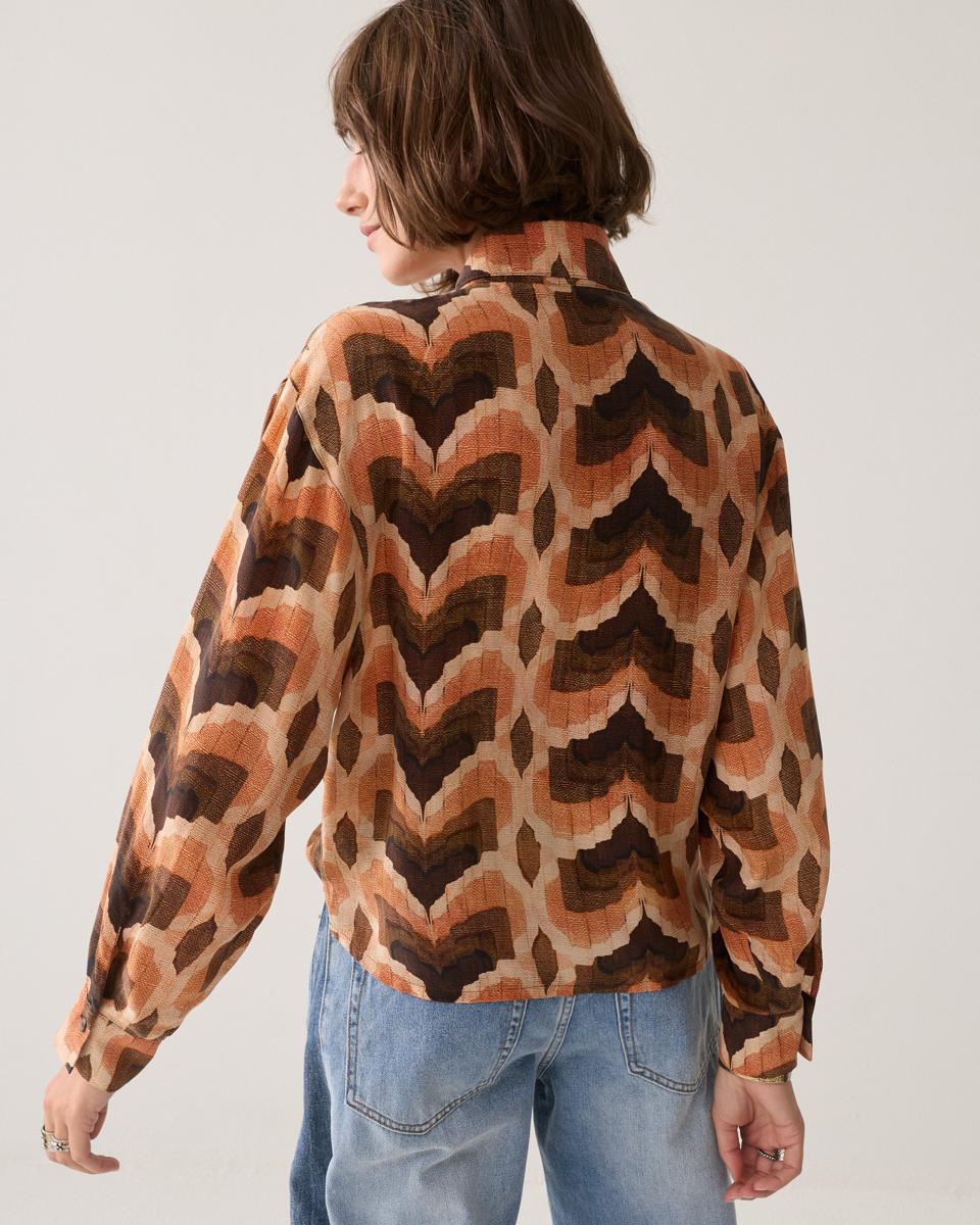 Summum Blouse 2s3564-12498 Bruin 5
