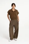 YAYA Pantalon 01-301275-608 Bruin 1