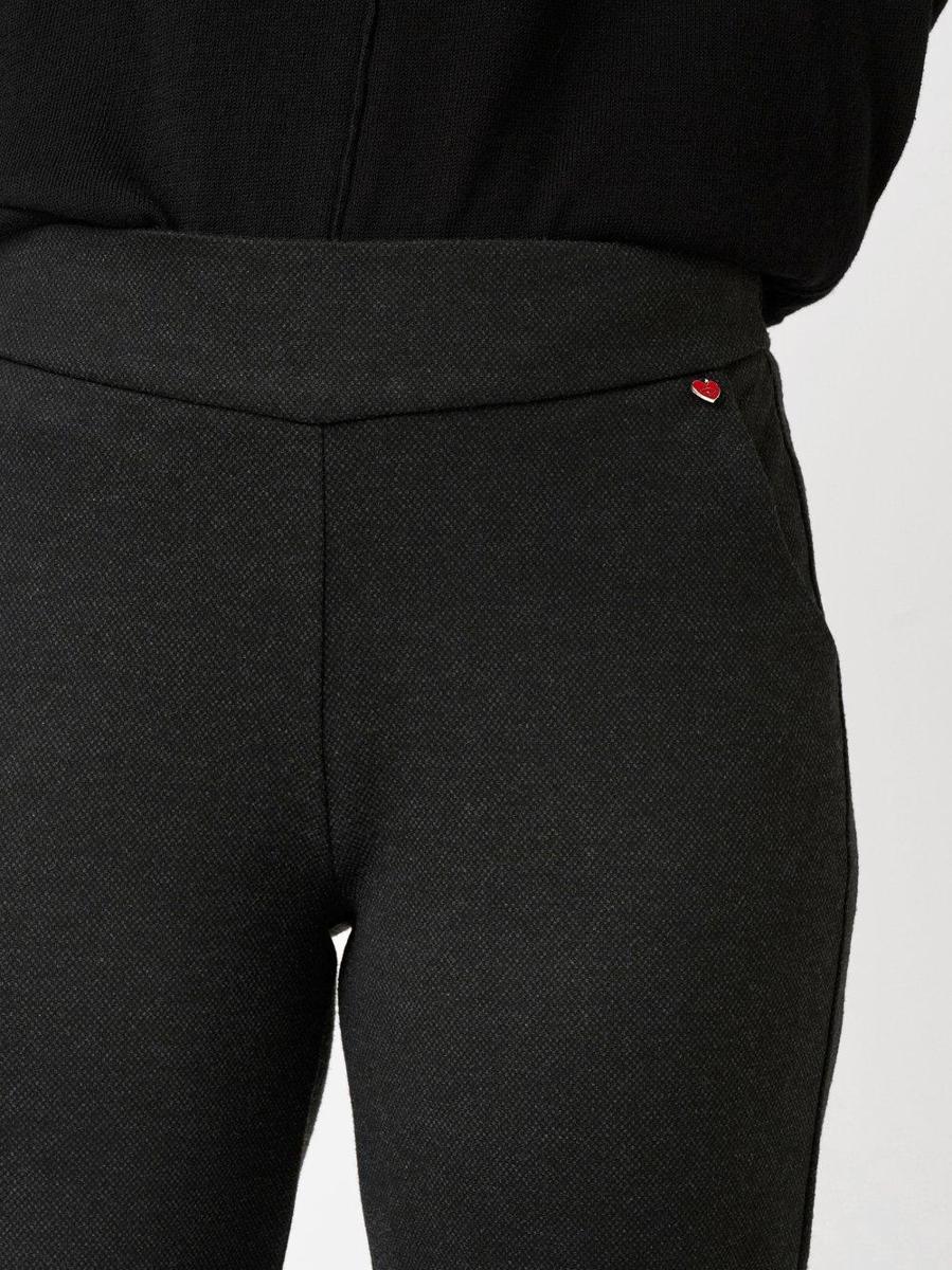 TONI Pantalon Scarlet Wide Leg Zwart 4