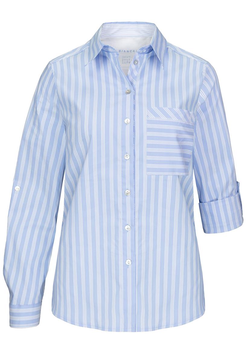 Bianca Blouse Anina Blauw 1