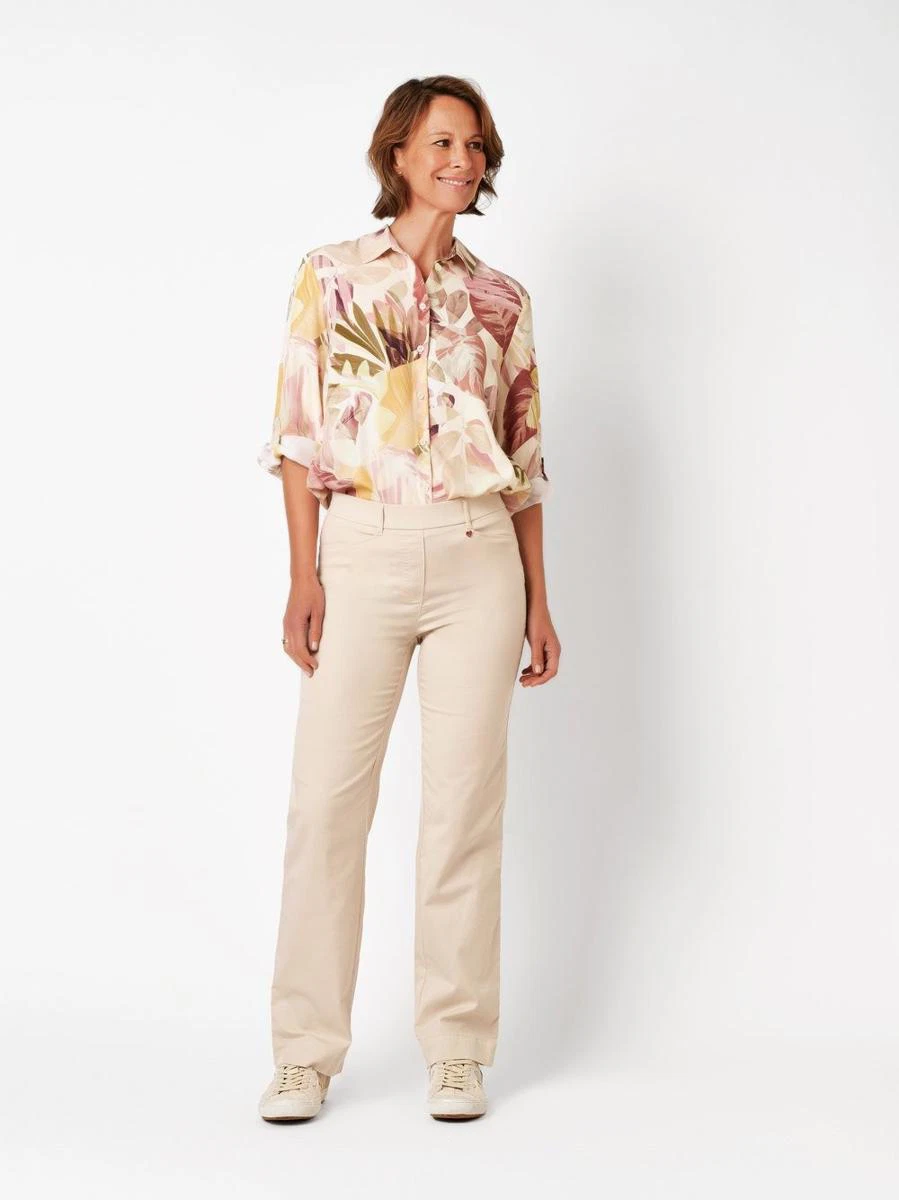 TONI Pantalon Scarlet Wide Leg 21-67/2243-32 Off-White 1