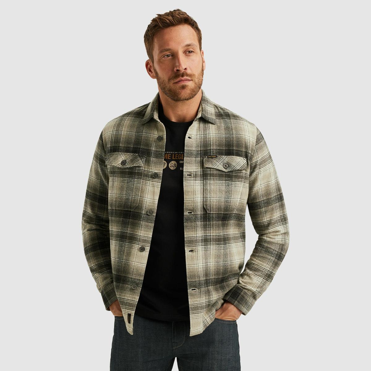 PME Legend Overhemd PSI2509244 Beige 1