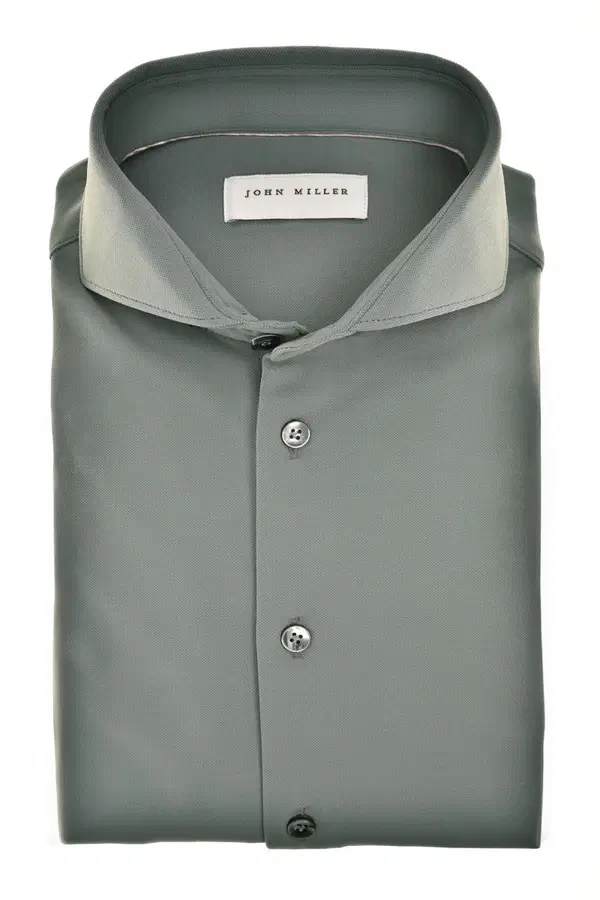 John Miller Overhemd 5142675 Grijs 1