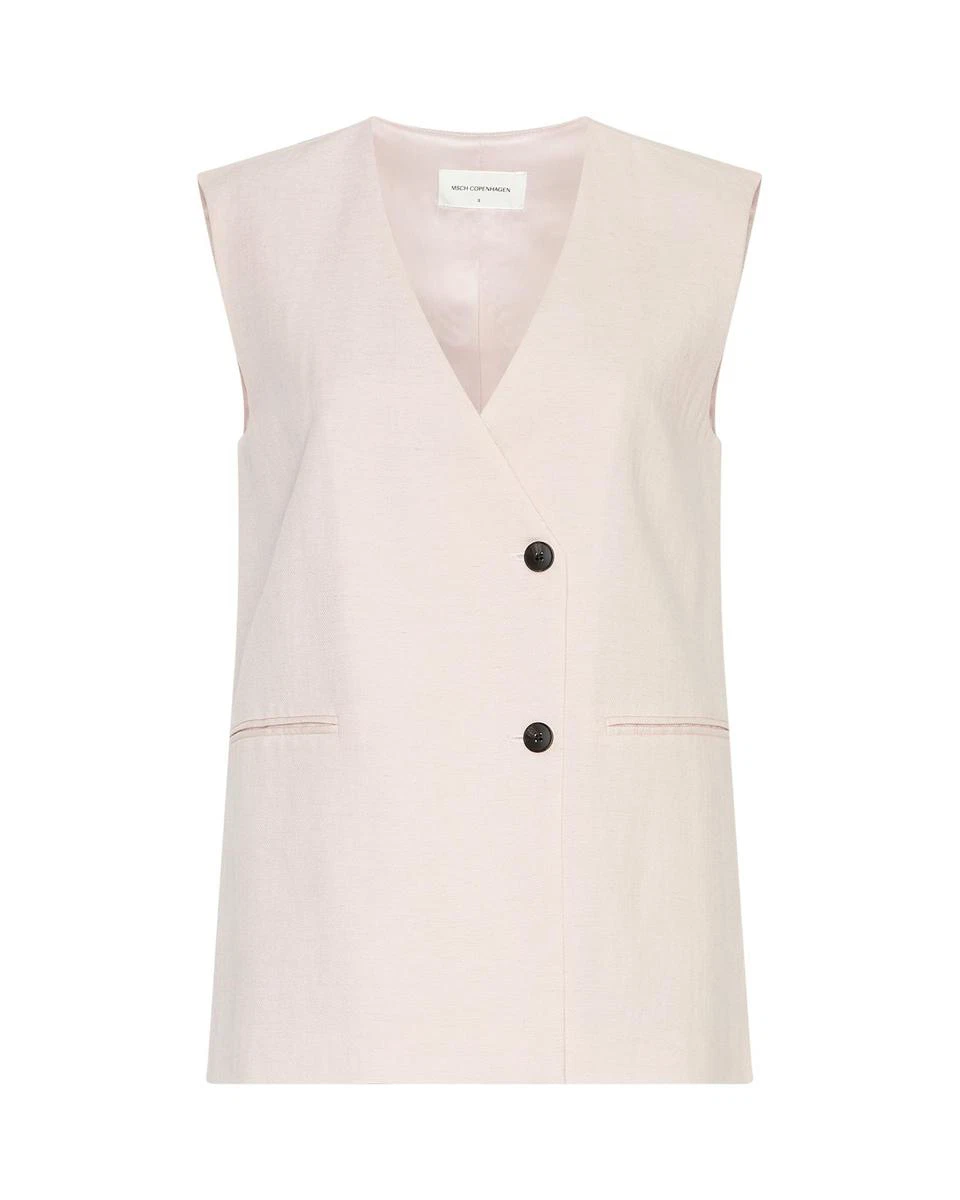 Msch Copenhagen Gilet 19802 Roze 1