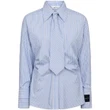 Haute L'Amitié Blouse Emma Tie Blauw 1