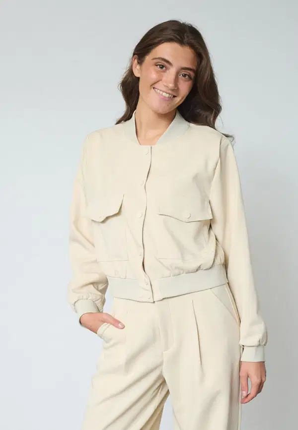 Sisters Point Blazer Garwin-Ja20 Off-White 1