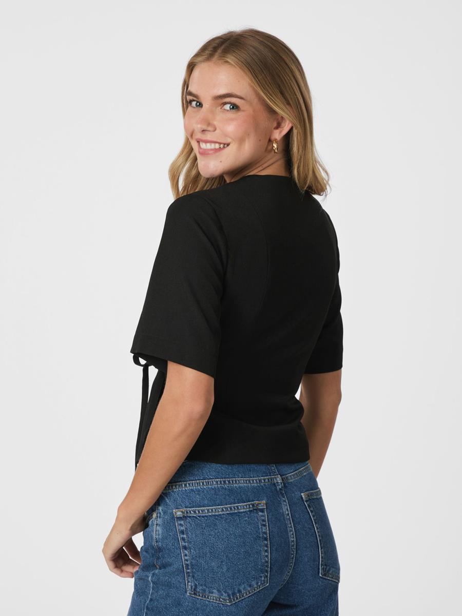 Neo Noir Blouse Simmo Zwart 3