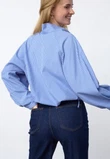 Sisters Point Blouse Edwin-sh Blauw 3